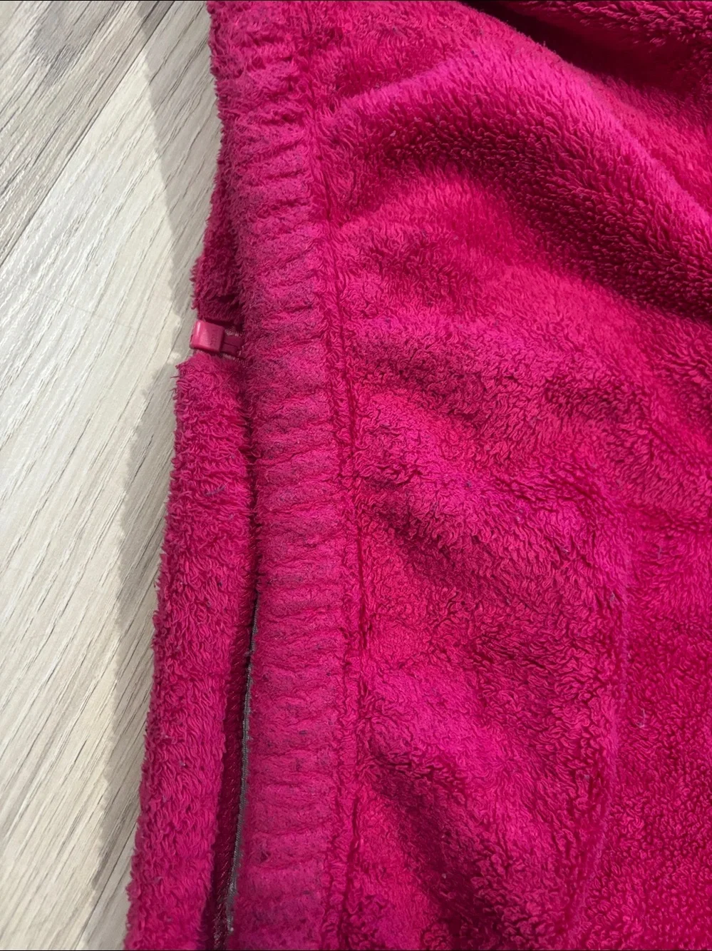 Lot (2) The North Face Girls' Pink Fleece Jacket - Full Zip Size 14/16